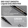 Docolor Ultra Fine Precision Black Eyeliner, Professional Liquid Eyeliner, Waterproof