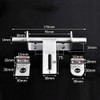 WANLIAN Sliding Bolt Gate Latch,Door Hasp Latch,Door Latches Bolt Hasp