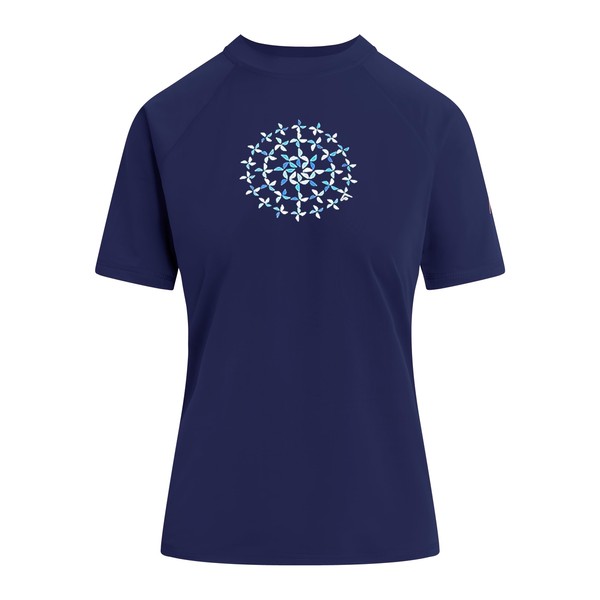 Kanu Surf Women's Breeze UPF 50+ Short Sleeved Active Rashguard