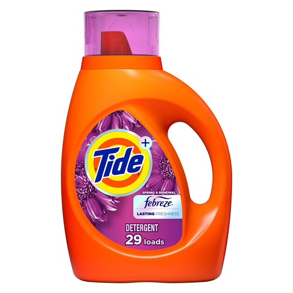 Tide Liquid Laundry Detergent, Spring & Renewal, 46 Ounce
