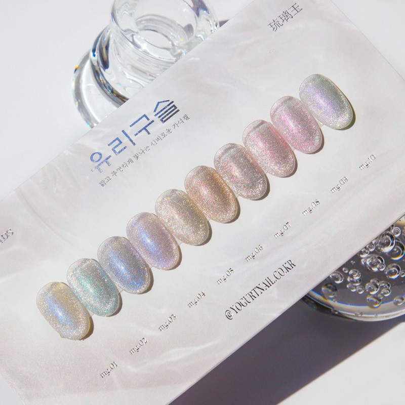 Yogurt gel glass bead powder magnetic gel single item /