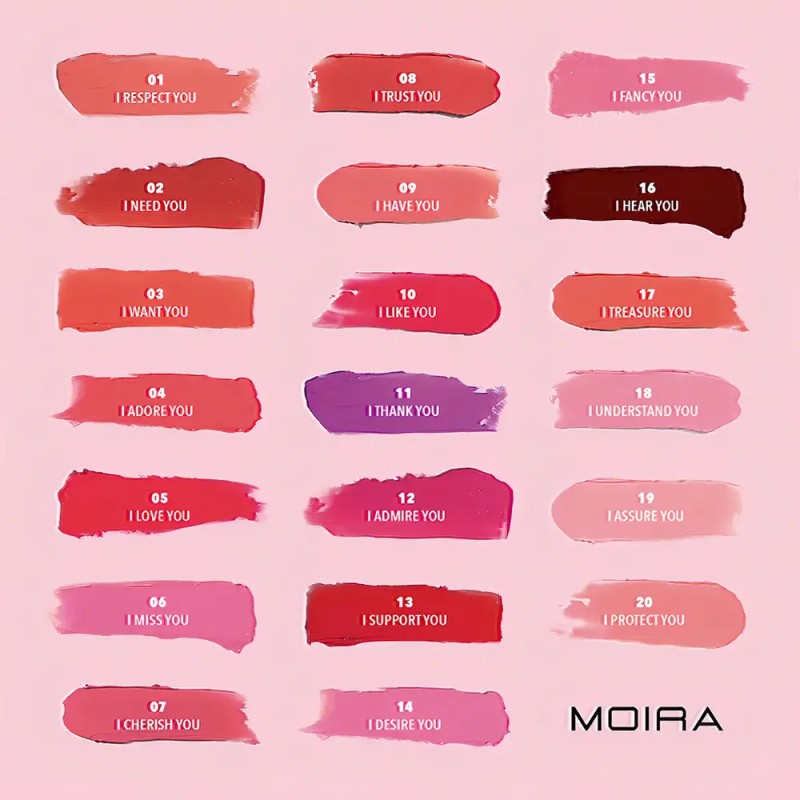 Rubor Crema Moira Loveheat Luminoso Vegano Sin Parabenos 12h