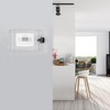 Thermostat guard with keyed air conditioning thermostat lock box acrylic