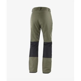 Salomon Women's BASHLEY Puff Alpine Ski Pants, DEEP Black, XS