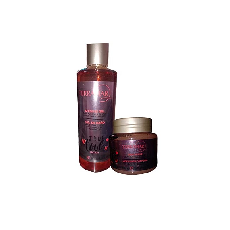 Set Almendras Gel Baño + exfoliante Coco Terramar Brands