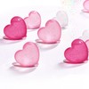 Reusable Ice Cubes, 15 Pack Colorful Heart Shaped Ice Cubes
