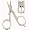 Mini Scissors 2 Pcs Folding Scissors Stainless Steel Travel Scissors