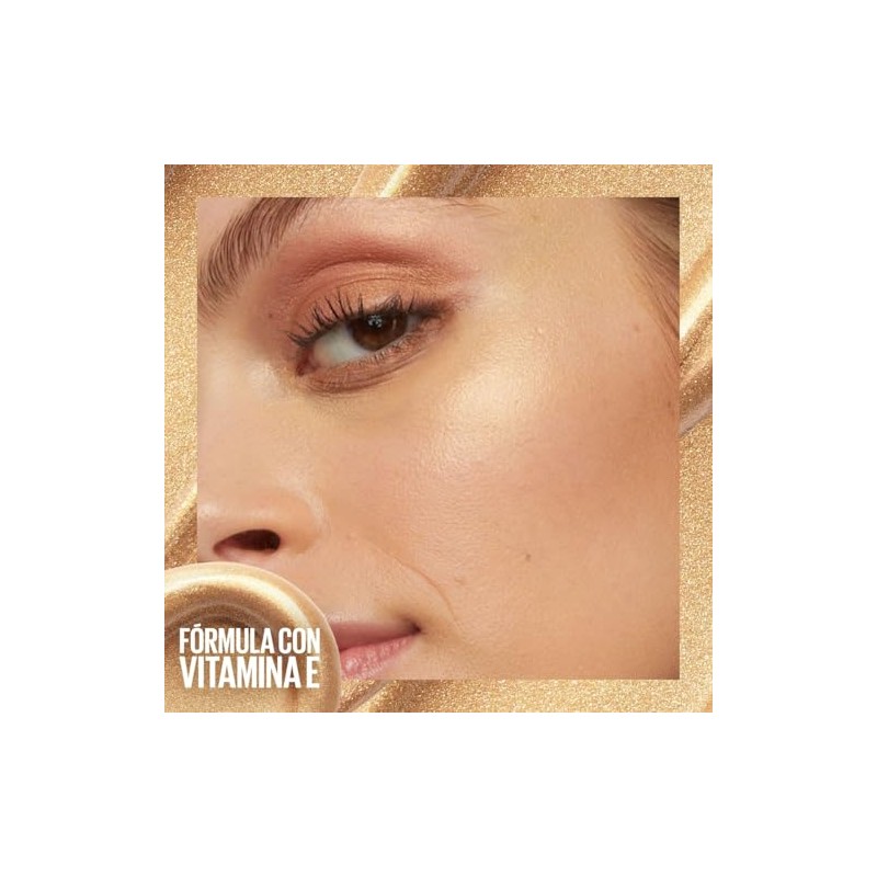 Maybelline Sunkisser Iluminador Líquido, Efecto Sol al Instante, Fórmula de