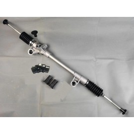CNC 1974-1978 Mustang II Manual Steering Rack and Pinion & Bushings & Black U-Joint
