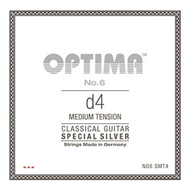 Optima No.6 Classical SPECIAL SILVER Strings, d-4 Medium Tension