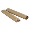 Top Pack Supply Crimped End Mailing Tubes, 1-1/2" x 18",