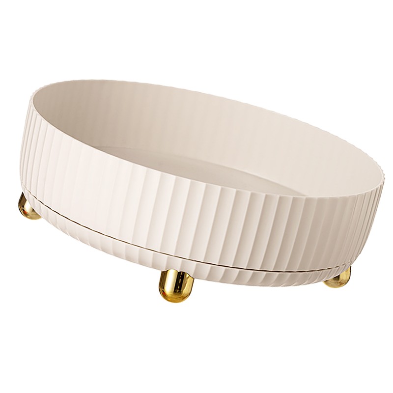 Rotating Spice Rack Round Versatile Sturdy Turntable Storage Container Organizer