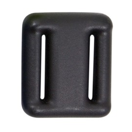 Sea Pearls Vinyl Coated Lead Lace Thru Style Hard Weights - Black, 2Pounds