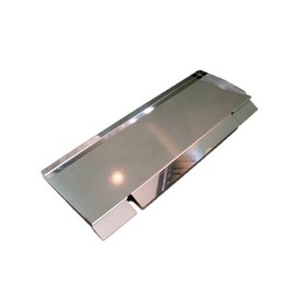 Side tray [Medium] Extra Thick Barbecue Plate for Plate thickness 4.5 mm, 100 mm x 300 mm