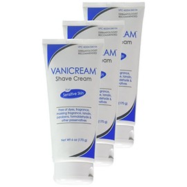 Vanicream Vanicream Shave Cream For Sensitive Skin, 6 Oz (Pack of 3) by Vanicream