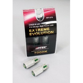 MTEC T10 W5W 194 168 LED Light Bulbs w/CREE Chips