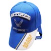 U.S. Air Force USAF Retired Wings Royal Blue Embroidered Cap