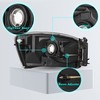 TUSDAR Headlight Assembly Set Fits for 2006-2008 Dodge Ram 1500/2006-2009