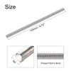 sourcing map 12Pcs M5 x 120mm Fully Threaded Rod 304