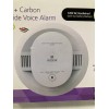 Kidde Smoke Carbon Monoxide Voice Alarm Detector Hardwired 900-CUAR-V