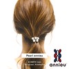 annieu Pearl Hair Elastic / Hair Accessory/Bracelet/Annu [Hairdresser Initiated] (Lurex