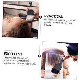 Healeved Hair Dye Salon Brush 4 Pcs Hair Coloring Baking Oil Brush Hair Coloring Kit Hair Salon Supplies Professional Styling Tool Balayage Brush Color Tint Applicator Hair Tint Brush Hair Dye Abs Accessories