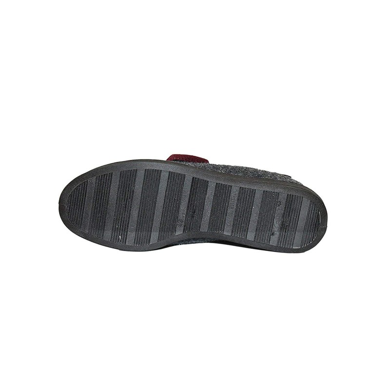 Intermax Women's Slippers with Velcro Fastening and Virgin Wool -