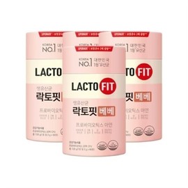 Chong Kun Dang Health Lacto Fit Raw Lactic Acid Bacteria Bebe 2g 60 sachets 4 pcs / 종근당건강 락토핏 생유산균 베베 2g 60포 4개