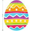 HOME & HOOPLA Easter Egg Paper Plates and Napkins Set