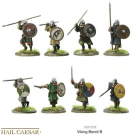 Warlord Games 28mm Warlord Games Viking Bondi B, Hail Caesar Saga BNIB
