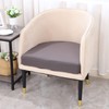 FOMIYES Round Loveseat Stretch Couch Cover Wear- Resistant All- Inclusive