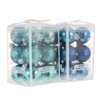 VORCOOL Ornaments, Balls, Christmas Tree Decoration, Blue + Green, Scandinavian