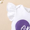 Ippopozzahah Baby Girl 1st/2 Birthday Outfits ONE Cotton Romper TuTu