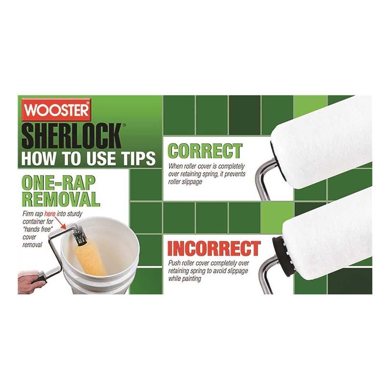 Wooster Brush R017-14 Sherlock Roller Frame, 14-Inch, 14 Inch, No