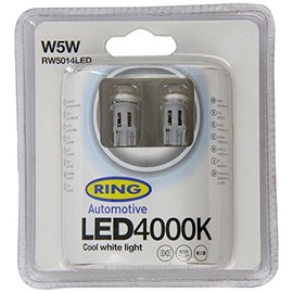 Ring Automotive RW5014LED 12V W5W 4000K Ring Cool White Led (501)