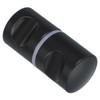 PATIKIL Glass Shower Door Handle, Aluminum Alloy Back-to-Back Shower Door