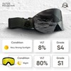 Outer Mountain Snow Goggles - Black Lenses