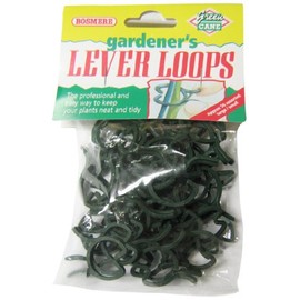Bosmere H201 Lever Loops Plant Grippers, 100-Pack