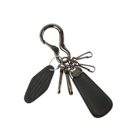Dakota Black Label BL-637027 LABEL Keychain, Black