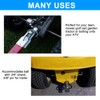 3-Way Trailer Hitch Adapter Steel Hitch Mount with Bolt for