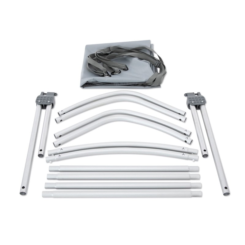 Intex Bimini Top Sun Shade Canopy Cover with Aluminum Frame