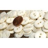 Unbranded 8 PCS Only Iridescent Cream MOP River Shell Buttons