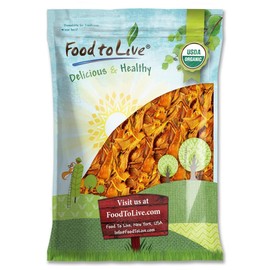 Food to Live Organic Dried Mango Strips, 6 Pounds – Non-GMO, Unsulphured, Unsweetened and Delicious Fruit Snack, Chewy and Naturally, Vegan, Kosher