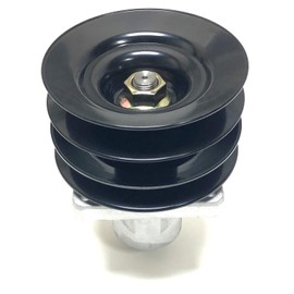 Spindle Assembly Including Pulley (756-0969, 756-1187) For MTD Spindle Numbers: 618-0241, 618-0241, 918-0241A, 618-0241A, 618-0241B, 918-0241B, 618-0241C, 918-0241C, 618-0431 (A,B,C), 918-0431 (A,B,C): Toro 112-0383