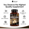 NEW LEAF PRODUCTS Lions Mane Mushroom 2000mg - 365 High