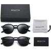ZENOTTIC 2 Pairs Polarised Sunglasses Women Men Unisex Retro Vintage