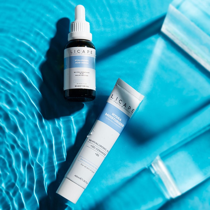 Licape® Feuchtigkeitsserum Gesicht 30 ml | Feuchtigkeitsspendend | Zieht schnell