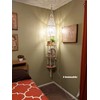 QIYIZM Boho Plug in Pendant Light,Hanging Light with Plug in