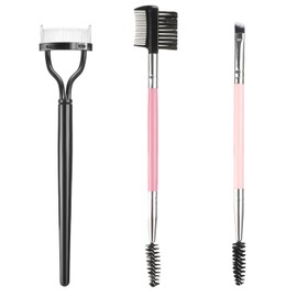 Eyebrow Brush Eyelash Brush Eyelash Separator Lash Comb Brow Brush Lash Brush Eyelash Comb Separator Eye Brow Brush Eye Makeup Tools Set 3 PCS