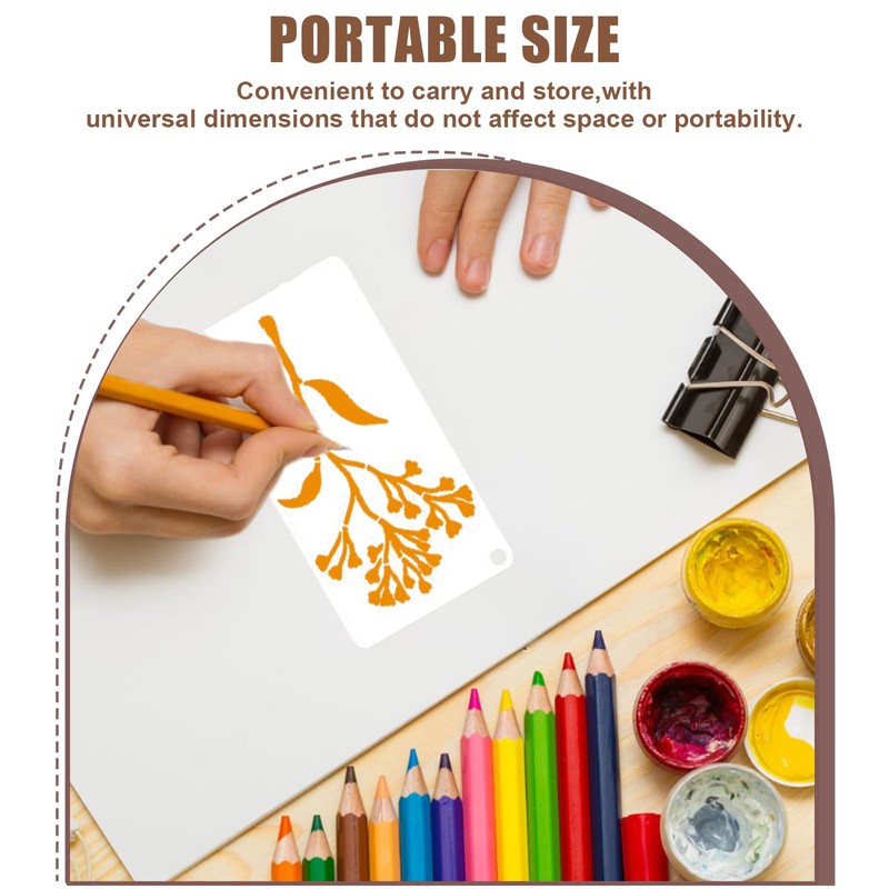 Zernblend Sashiko Stencil Set, Scrapbooking Craft Decoration, Hand Quilting, Embossing